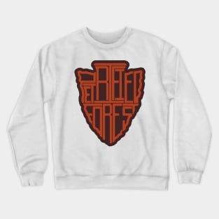 Petrified Forest National Park name arrowhead Crewneck Sweatshirt